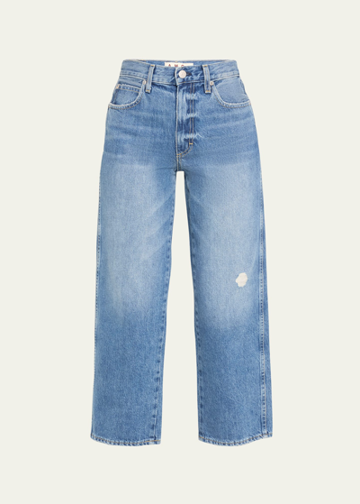 Shop Amo Denim Billie Cropped Jeans In Warmth