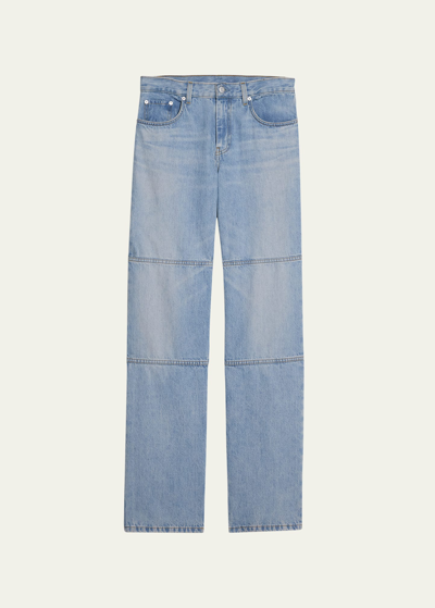Shop Helmut Lang Straight-leg Carpenter Jeans In Ltin
