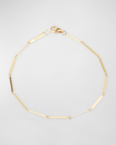 Shop Lana 14k Yellow Gold Laser Rectangle Chain Bracelet In Yg
