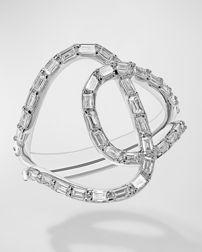 Shop Lana 14k Gold Baguette Diamond Illuminating Ring In White