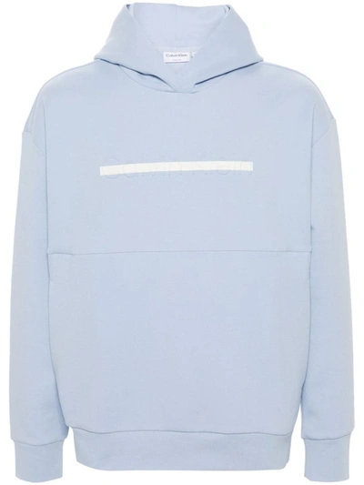 Shop Calvin Klein Sweaters In Clear Blue
