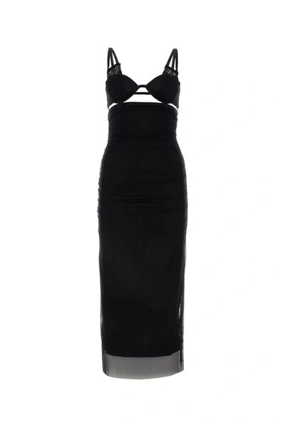 Shop Dolce & Gabbana Dress In Black