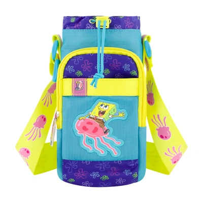 Spongebob Jellyfish Water Bottle Crossbody In Multi