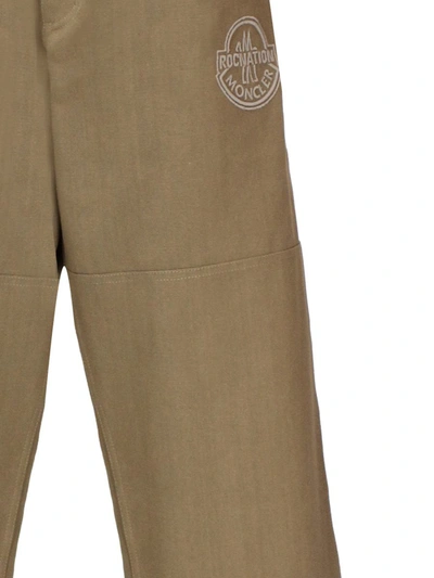 Shop Moncler Genius Moncler Roc Nation By Jay-z Trousers In Brown