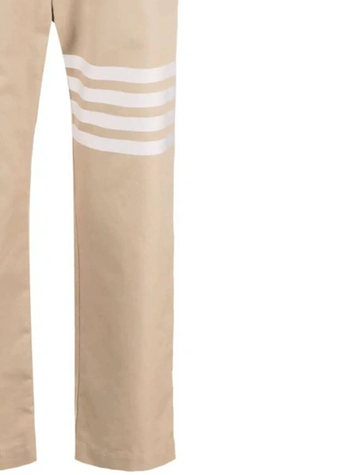 Shop Thom Browne Thome Trousers In Brown