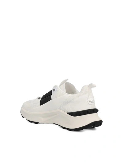 Shop Valentino Garavani Sneakers In White-black/white/bia-ne