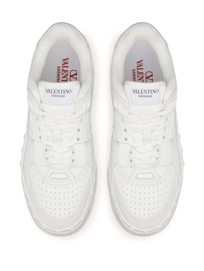 Shop Valentino Garavani Sneakers In White