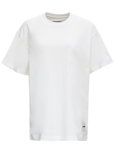 Shop Jil Sander T-shirts And Polos White
