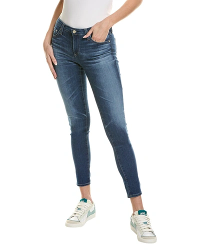 Shop Ag Jeans The Legging 10 Years Highline Skinny Ankle Cut In Blue