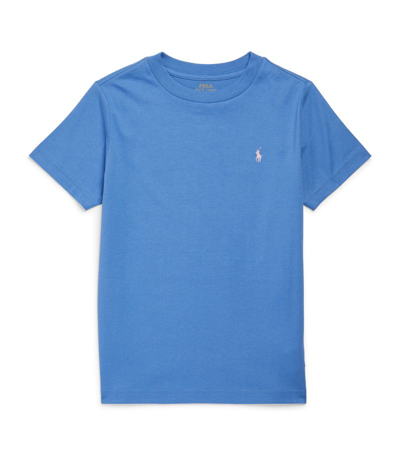 Shop Ralph Lauren Polo Pony T-shirt (2-7 Years) In Blue