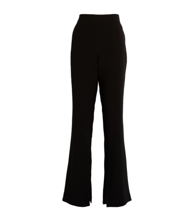 Shop Viktoria & Woods Lynx Straight Trousers In Black