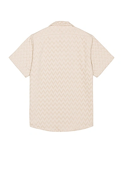 Oas Grey Zig Shirt In Grey Zig