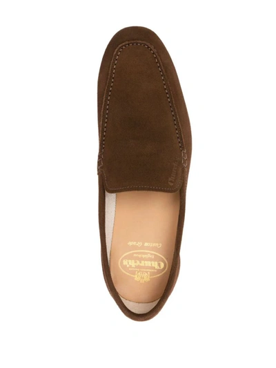Shop Church's Moccasins Margate Shoes In Brown