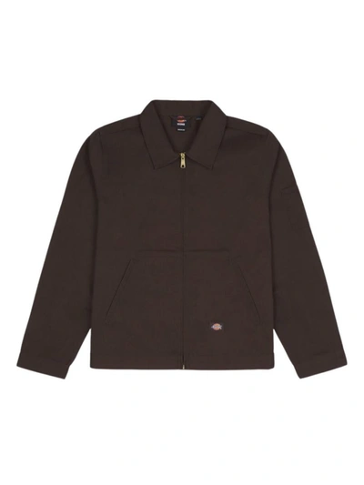 Shop Dickies Unlined Eisenhower Jacket Clothing In Brown