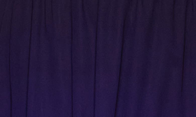 City Chic Lust Ombré Belted Maxi Dress In Purple