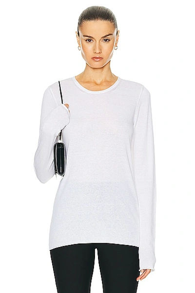 Shop Proenza Schouler Tina Sweater In White