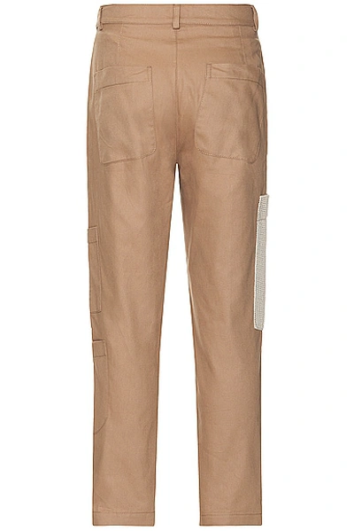 Shop Siedres Justin Cargo Pant In Brown