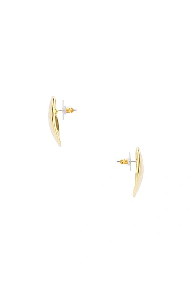 Shop Lele Sadoughi Discus Button Earrings In Gold