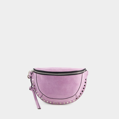 Shop Isabel Marant Skano Gd Crossbody -  - Leather - Lilac In Purple