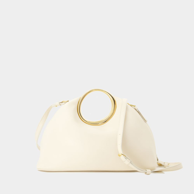 Shop Jacquemus Le Calino Bag -  - Leather - Ivory In Beige