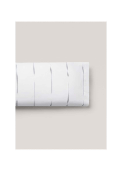 Shop Mango Striped Design Pillowcase 45x110cm White
