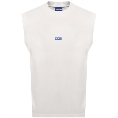 Shop Hugo Blue Nancoso Vest White