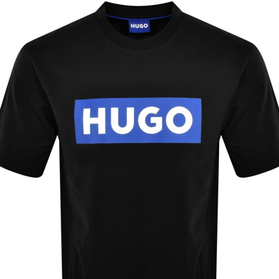 Shop Hugo Blue Nico Crew Neck T Shirt Black