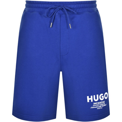 Shop Hugo Blue Nomario Shorts Blue