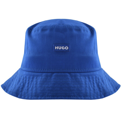 Shop Hugo Blue Gyn Bucket Hat Blue