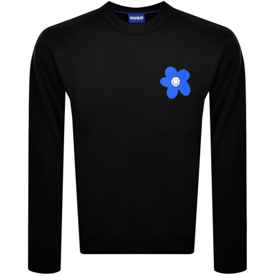 Shop Hugo Blue Needvell Sweatshirt Black