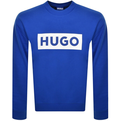Shop Hugo Blue Niero Sweatshirt Blue