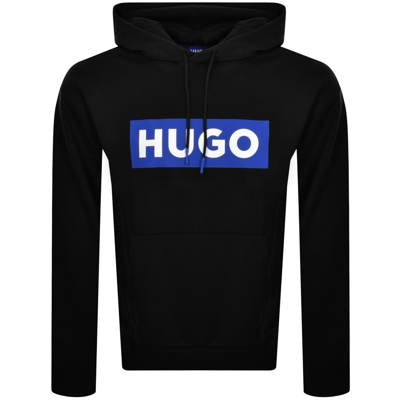 Shop Hugo Blue Nalves Hoodie Black