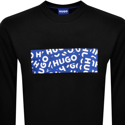Shop Hugo Blue Naylos Sweatshirt Black