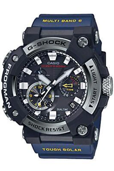Pre-owned Casio [] G-shock Watch Diver's Watch Frogman Gwf-a1000-1a2jf Men's Blue