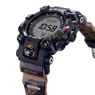 Pre-owned Casio G-shock Mudman Gw-9500tlc-1jr Team Land Cruiser Collaboration Limited