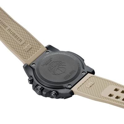 Pre-owned Luminox Navy Seal Foundation Chronograph Military Watch 45 Mm 3590.nsf.set