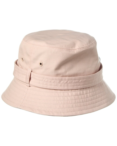 Shop Burberry Bucket Hat In Pink