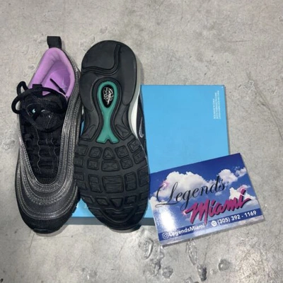 Pre-owned Nike Air Max 97-db Doernbecher Survivor Running Shoes W Size 5-fast Shipping In Purple