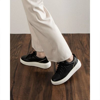 Pre-owned Ferragamo 【 Salvatore  Senise 】sneakers 6 / 23.5cm In Black