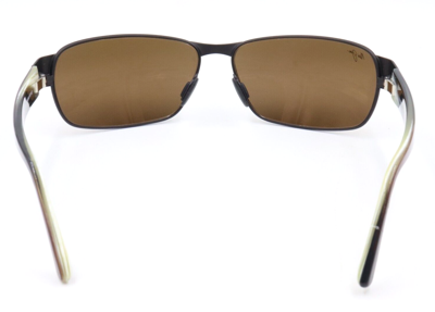 Pre-owned Maui Jim Black Coral Polarized Matte Bronze Sunglasses H249-19m $319 In Hclb Bronze