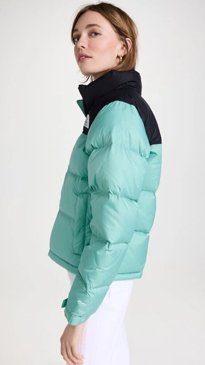 Pre-owned The North Face Women's 1996 Retro Nuptse 700-down Puffer Jacket - Wasabi - In Green