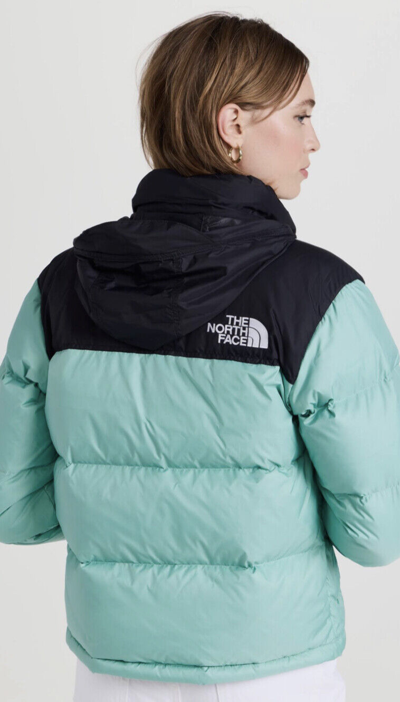 Pre-owned The North Face Women's 1996 Retro Nuptse 700-down Puffer Jacket - Wasabi - In Green