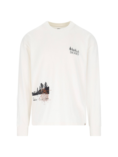 Shop Dickies 'kenbridge' T-shirt In White