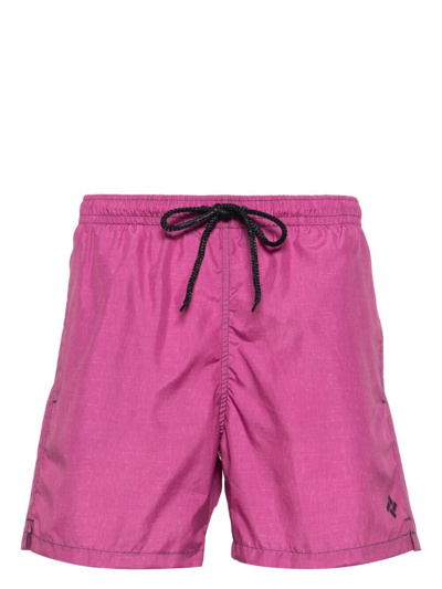 Shop Drumohr Swim Shorts In Pink
