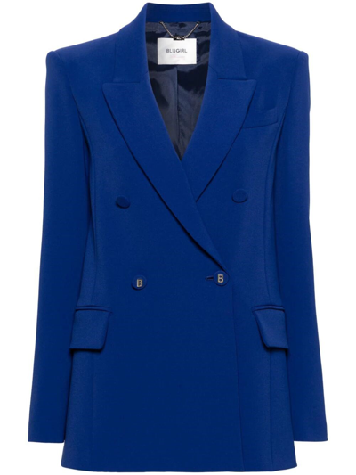 Shop Blugirl Jacket In Blue