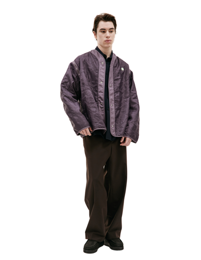 Oamc Re:work Overdyed Liner Lavender In Purple