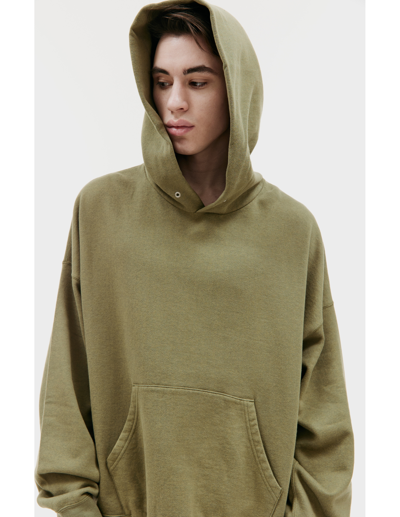 Visvim Green Amplus Hoodie In Green