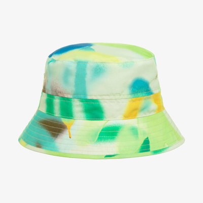 Shop Molo Boys Green Sun Hat (upf50+)