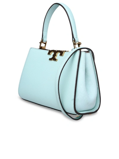 Shop Tory Burch 'eleanor' Mini Bag In Light Blue Leather