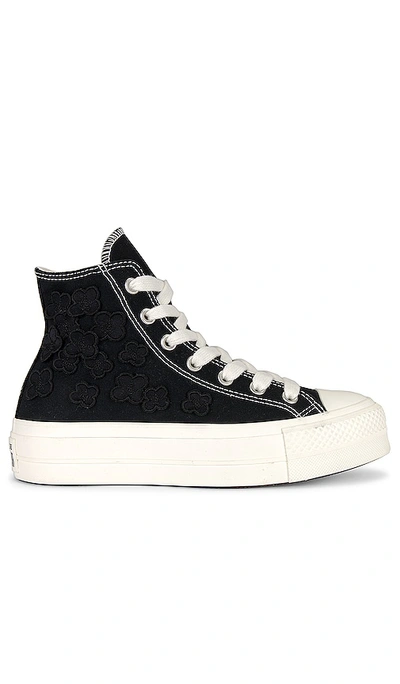 Shop Converse Chuck Taylor All Star Lift Sneaker In Black & Egret
